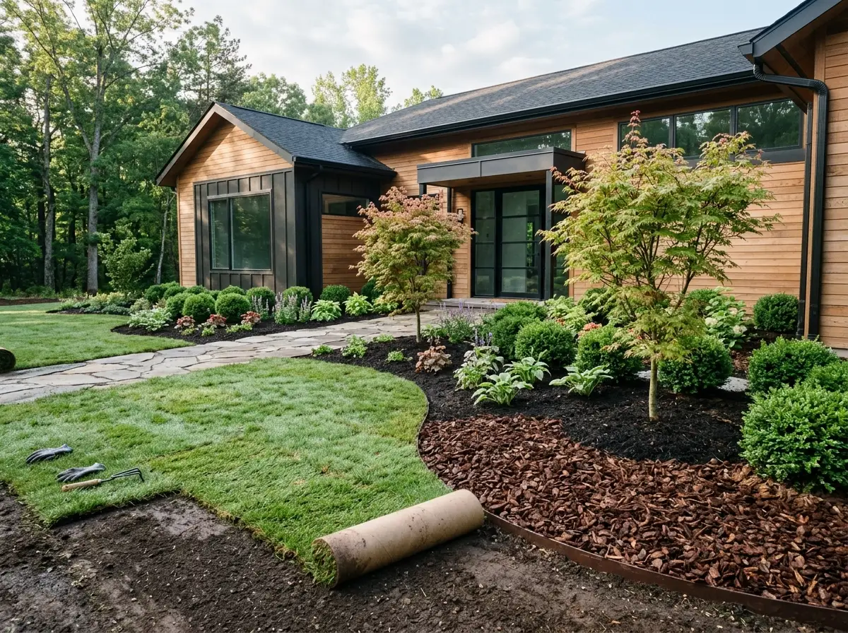 Landscape Installation in the Atlanta metro