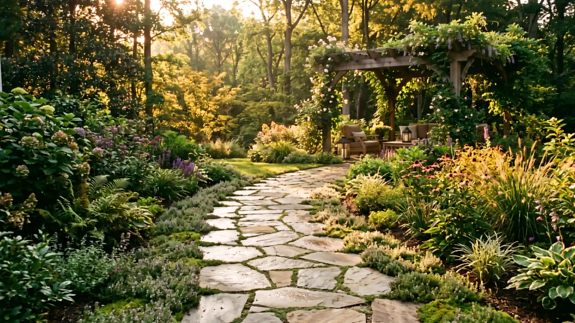 Sample project concept: patios & walkways for a property in the Atlanta metro